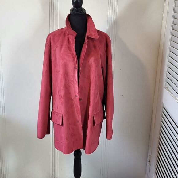 Plus Size Harve Bernard Pink jacket - Picture 1 of 8